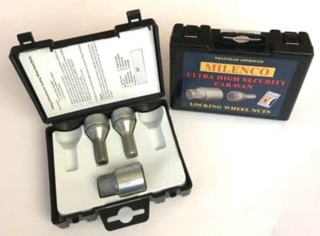 Milenco Ultra High Security Locking Wheel Nuts