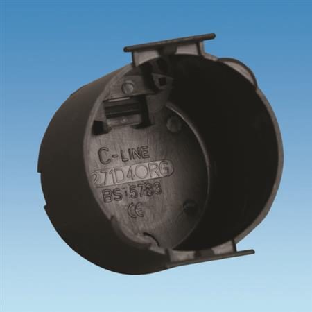 C-Line Circular Back Box