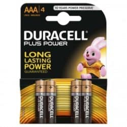 Duracell AAA Batteries (4)