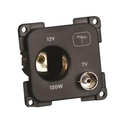 C-Line 12 Volt & TV Socket