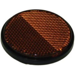 Self Adhesive Round Amber Side Reflector
