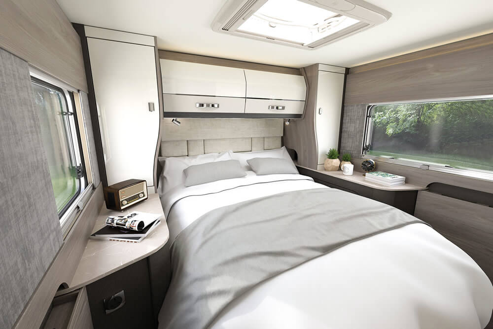 Swift Kon Tiki Range 2024 Downtide Caravans   Kon Tiki 794 Bedroom 